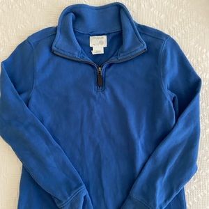 Crewcuts 1/4 zip size 10